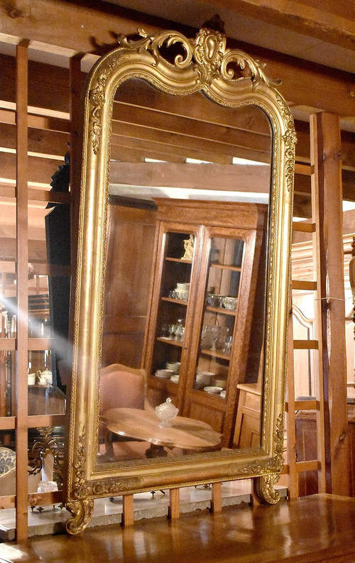 Napoleon III golden mirror – 19th century