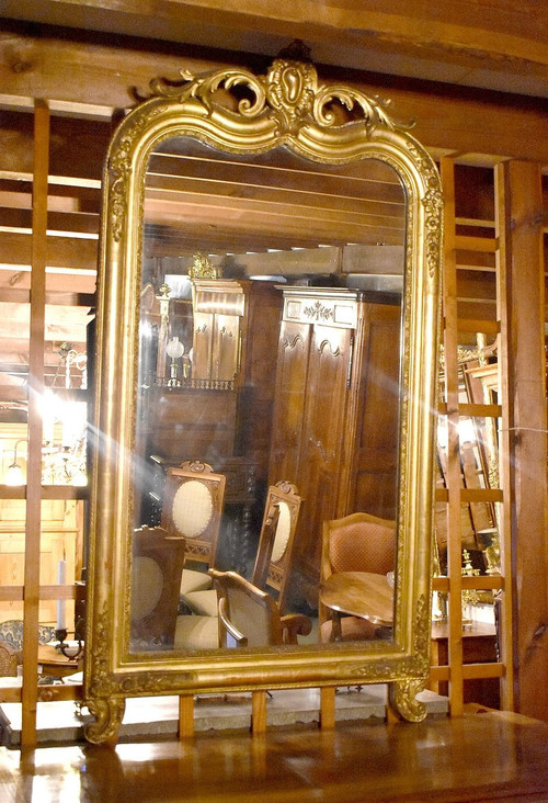 Napoleon III golden mirror – 19th century