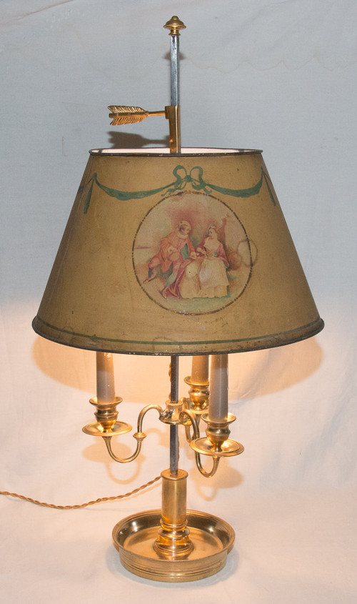 Louis XVI Style Hot Water Bottle Lamp Circa 1860