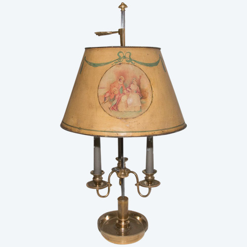 Louis XVI Style Hot Water Bottle Lamp Circa 1860