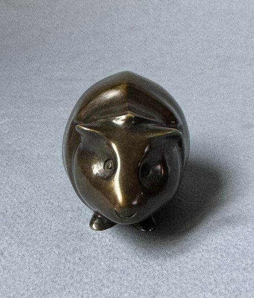  Bronze ArtDeco "Guinea Pig" Édouard-Marcel SANDOZ (Susse Frères)