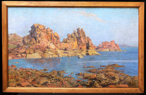 Prosper Henri WIRTH, La Pointe du Skewell in Ploumanac'h