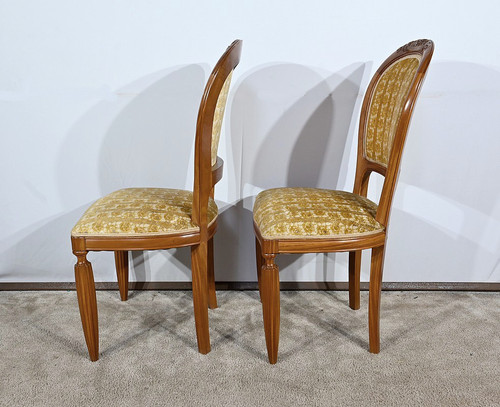 Pair of Blond Mahogany Chairs, Art Deco – 1940