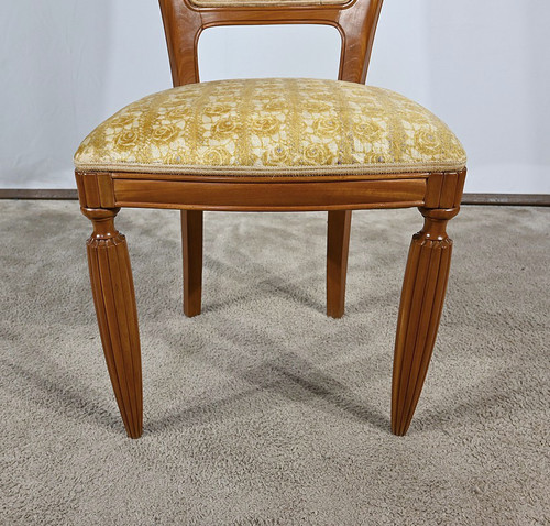 Pair of Blond Mahogany Chairs, Art Deco – 1940