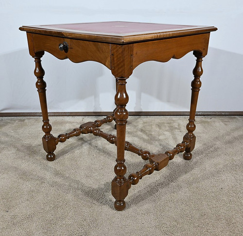 Small Table in Solid Walnut, Louis XIII / Louis XIV style – Early 19th century