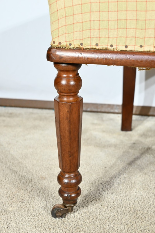 Pair of Cuban Mahogany Chairs, Restoration Period – Early 19th Century