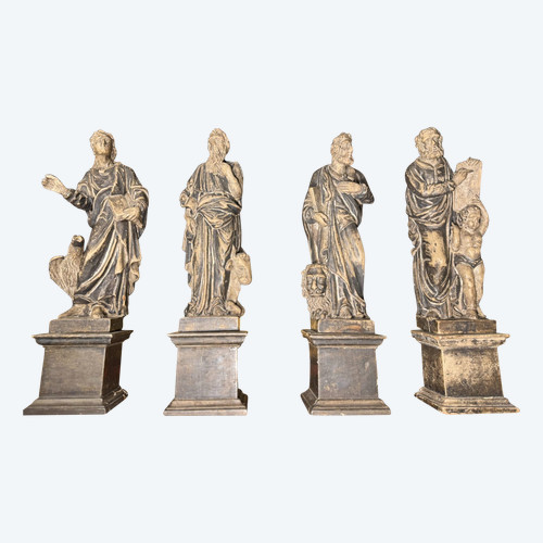 Statues Des Quatre Evangélistes - Circa 1800