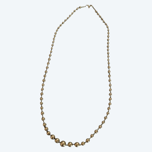 5229- Marseillais Necklace Yellow Gold In Fall