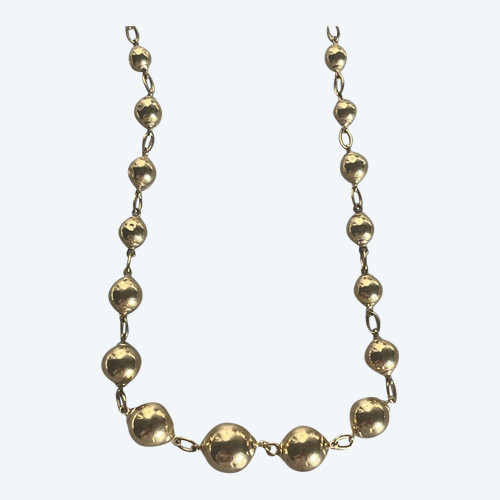 5236- Marseillais Necklace Yellow Gold In Fall