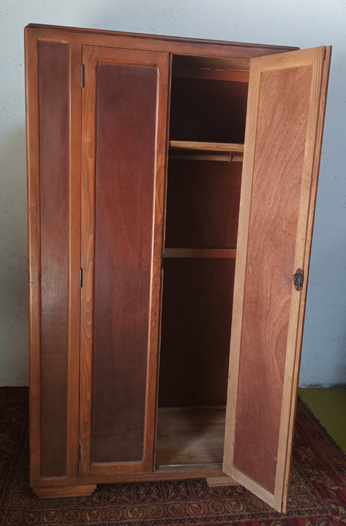 Vintage beech cabinet