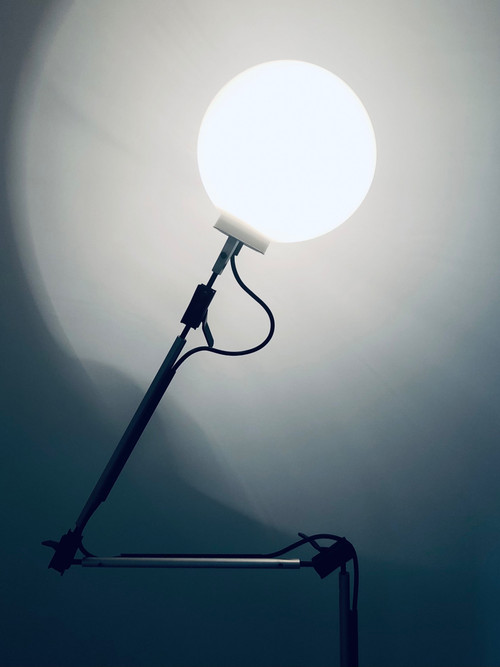 Lampadaire "Aggregato terra" par Enzo Mari pour Artemide, Italie années 70