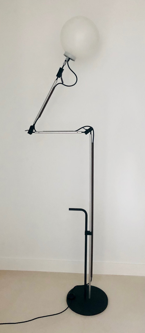 Lampadaire "Aggregato terra" par Enzo Mari pour Artemide, Italie années 70