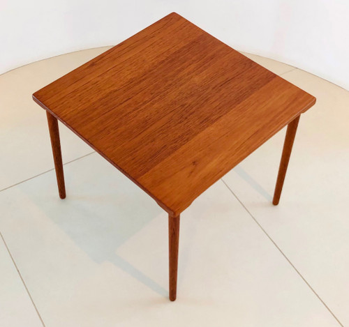 Solid teak side table model FD544 by Edvard Kindt-Larsen for France and Son, Denmark 50