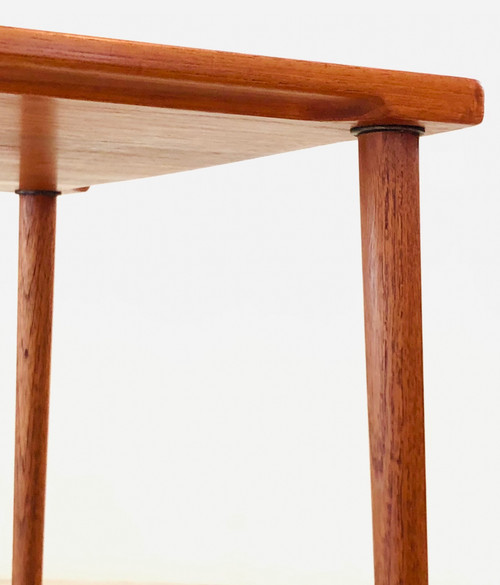 Solid teak side table model FD544 by Edvard Kindt-Larsen for France and Son, Denmark 50