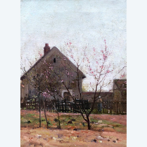 Henri Émile de SACHY, Spring landscape