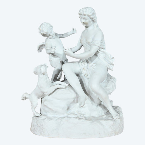 Cookie sculpture "Venus and Love" - Late 19th century