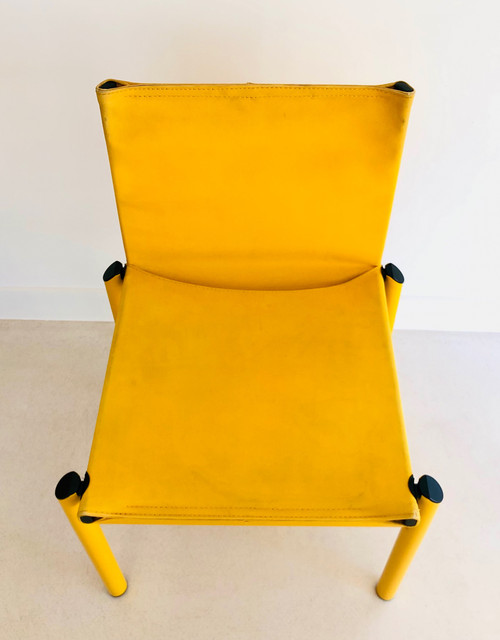 Mastro" chairs by Afra and Tobia Scarpa for Molteni, Italy 1980s