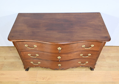 Nantaise de Port chest of drawers in Cuban mahogany - 2nd Part 18th century