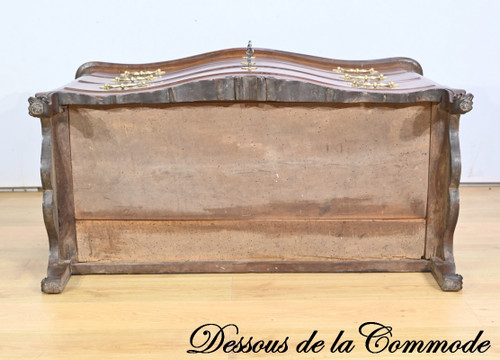 Nantaise de Port chest of drawers in Cuban mahogany - 2nd Part 18th century