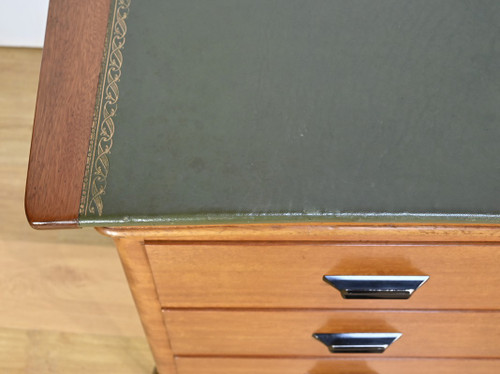 Architect's desk in mahogany - 1970