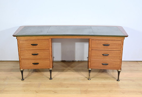 Architect's desk in mahogany - 1970