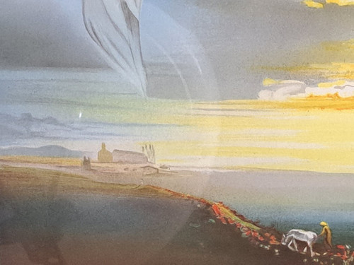 Lithograph Salvador Dali (1904-1989) - Mystical Vision "exp 115/295."