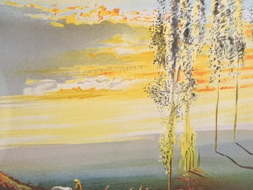 Lithograph Salvador Dali (1904-1989) - Mystical Vision "exp 115/295."