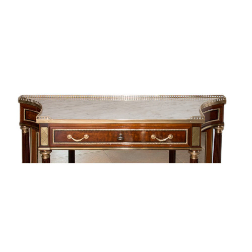 Louis XVI mahogany sideboard console