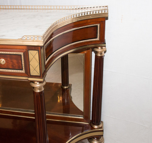 Louis XVI mahogany sideboard console