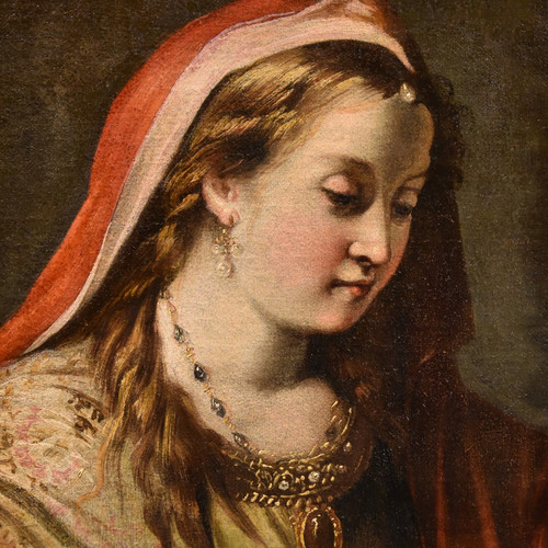 Gaspare Diziani (belluno 1689 - Venice 1767)  Portrait Of A Young Princess (salome?)