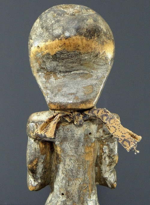 Gabon, Fang People, 1950s/1960s, Wooden "Eyema Byeri" Reliquary Guardian Figure.