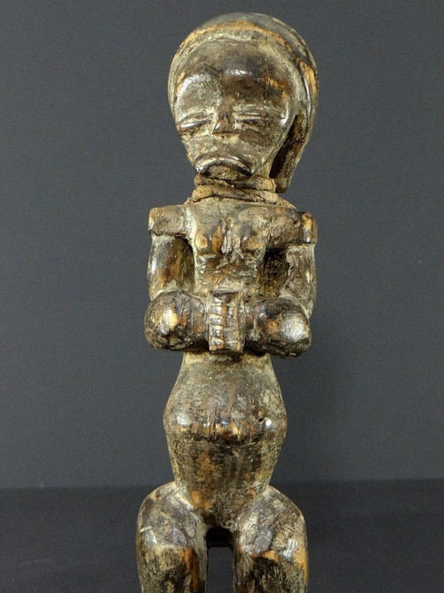 Gabon, Fang People, 1950s/1960s, Wooden "Eyema Byeri" Reliquary Guardian Figure.