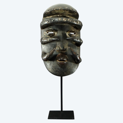 Ouest De La Côte D'ivoire, Peuple Bété, Première Moitié Du XXème Siècle, Superb Wooden Mask.