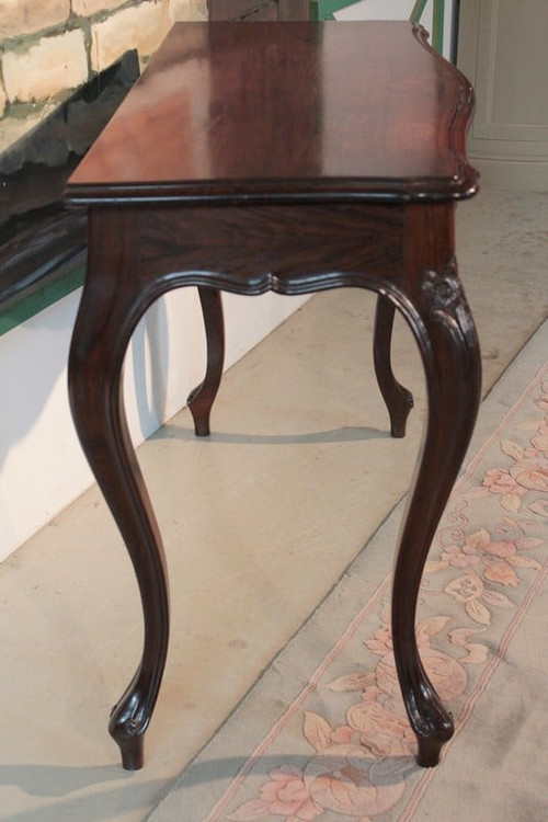 Louis XV rosewood console