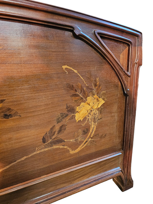 Art Nouveau Bedroom Ecole de Nancy "Aux Roses