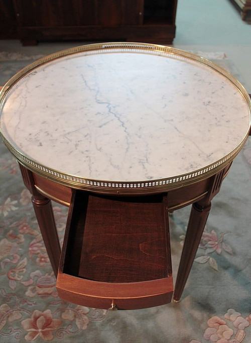 Mahogany Hot Water Bottle Table Early 20th Century