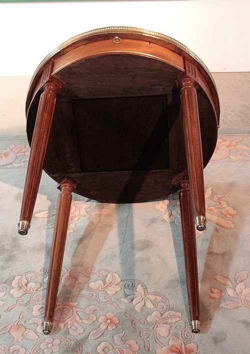 Mahogany Hot Water Bottle Table Early 20th Century