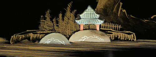 Table de Salon en Bois Laqué, Chine – 1950