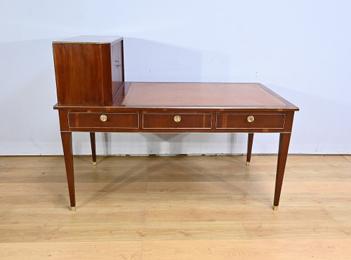 Mahogany Cartonnier Desk, Directoire Period – Early 19th Century