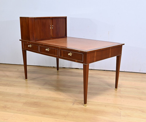 Mahogany Cartonnier Desk, Directoire Period – Early 19th Century