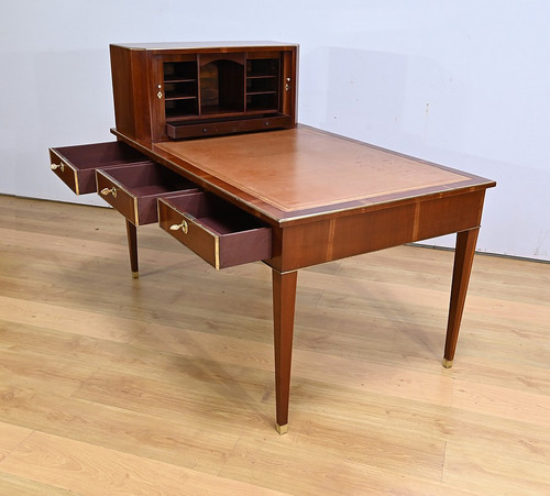 Mahogany Cartonnier Desk, Directoire Period – Early 19th Century