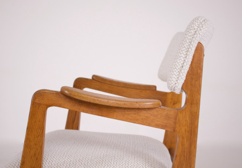 Pair of Marcel Gascoin style armchairs.