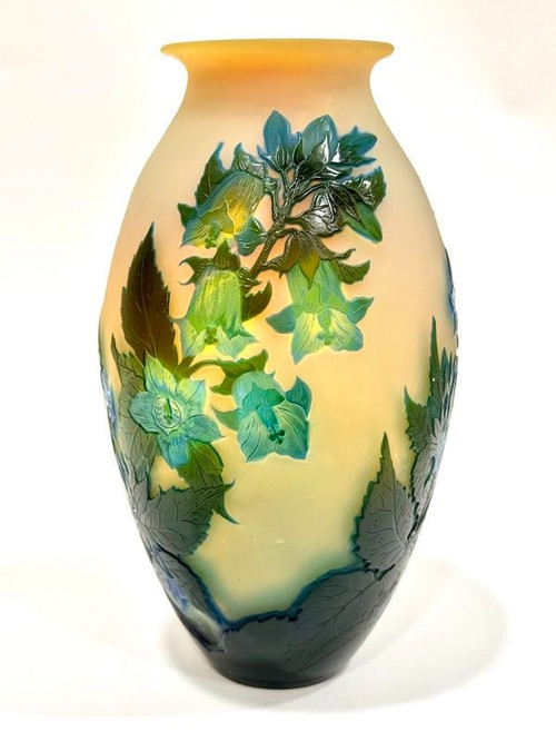 Emile Gallé Vase “Aux Gentianes”