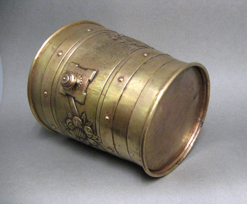 Champagne Bucket With The Coat Of Arms Of The City Of Lille From The 19th Century.