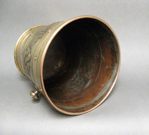 Champagne Bucket With The Coat Of Arms Of The City Of Lille From The 19th Century.