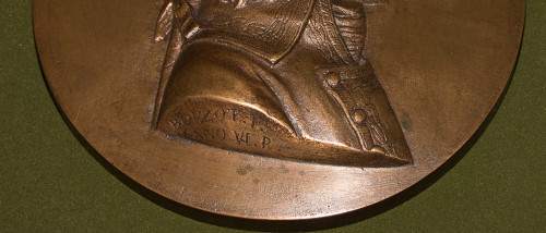 Bronze Medallion Of General Bonaparte Boizot 19th Century