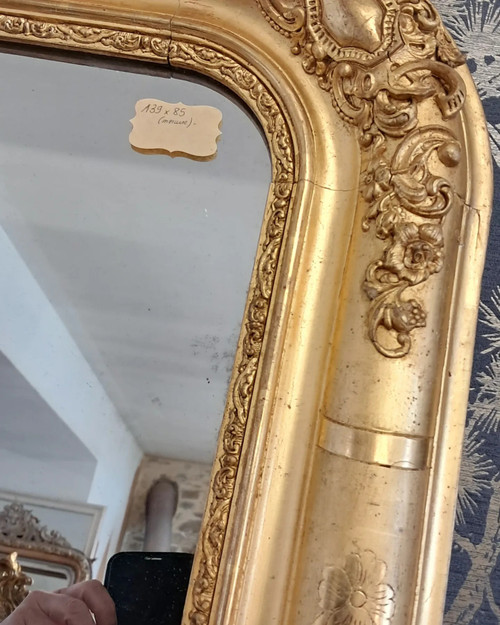 Miroir époque Louis Philippe 139 x 85