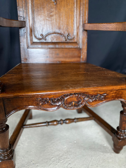 Liège armchair dating from the 19th century Louis XIV regency