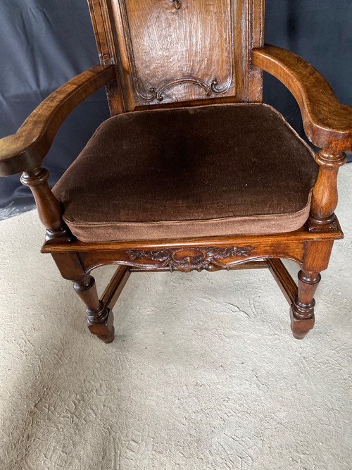 Liège armchair dating from the 19th century Louis XIV regency