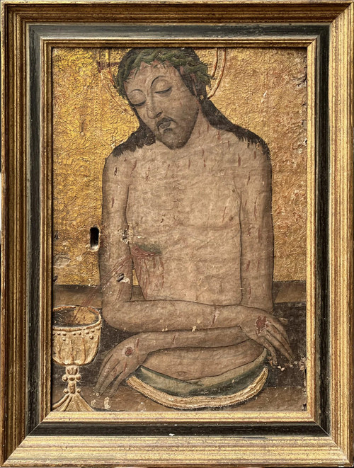 Christ of Piety with chalice - French School